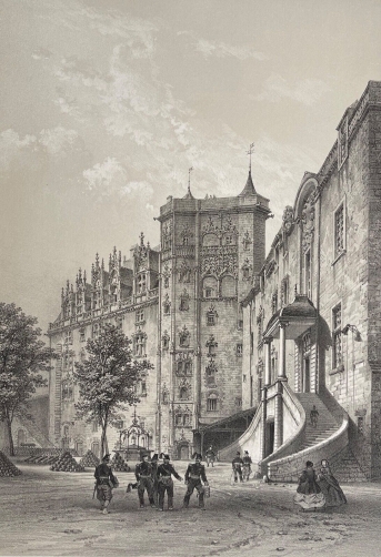 lithographie_originale_chateau_de_nantes_1860_bretagne_loire-atlantique