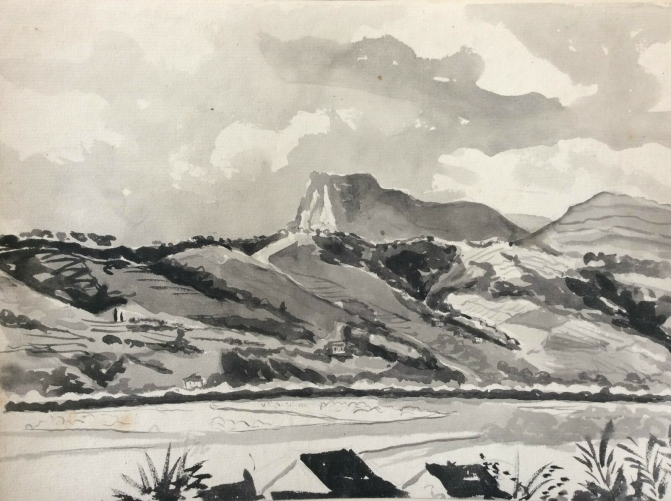 provence_aquarelle_garlaban_vu_depuis_vallee_huveaune_attribuee_a_pomiati_1938