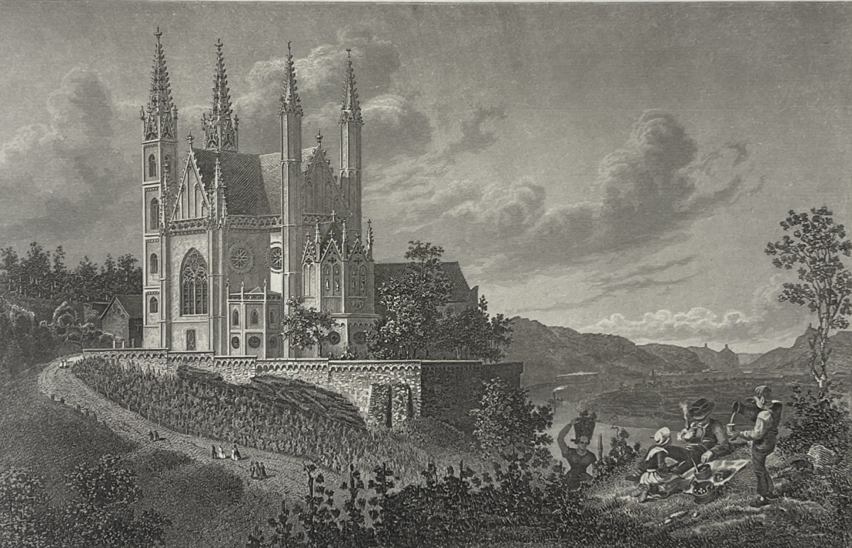 apolinaris_kirche_germany_c1850_antique_engraving_rhine_church_rhein_allemagne