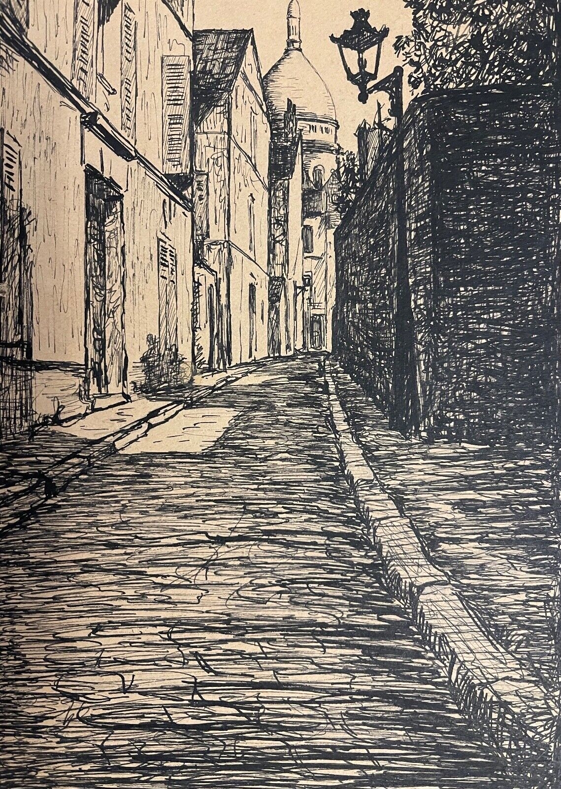 paris_rue_saint-rustique_montmartre_dessin_plume_de_g_merry_1922_france