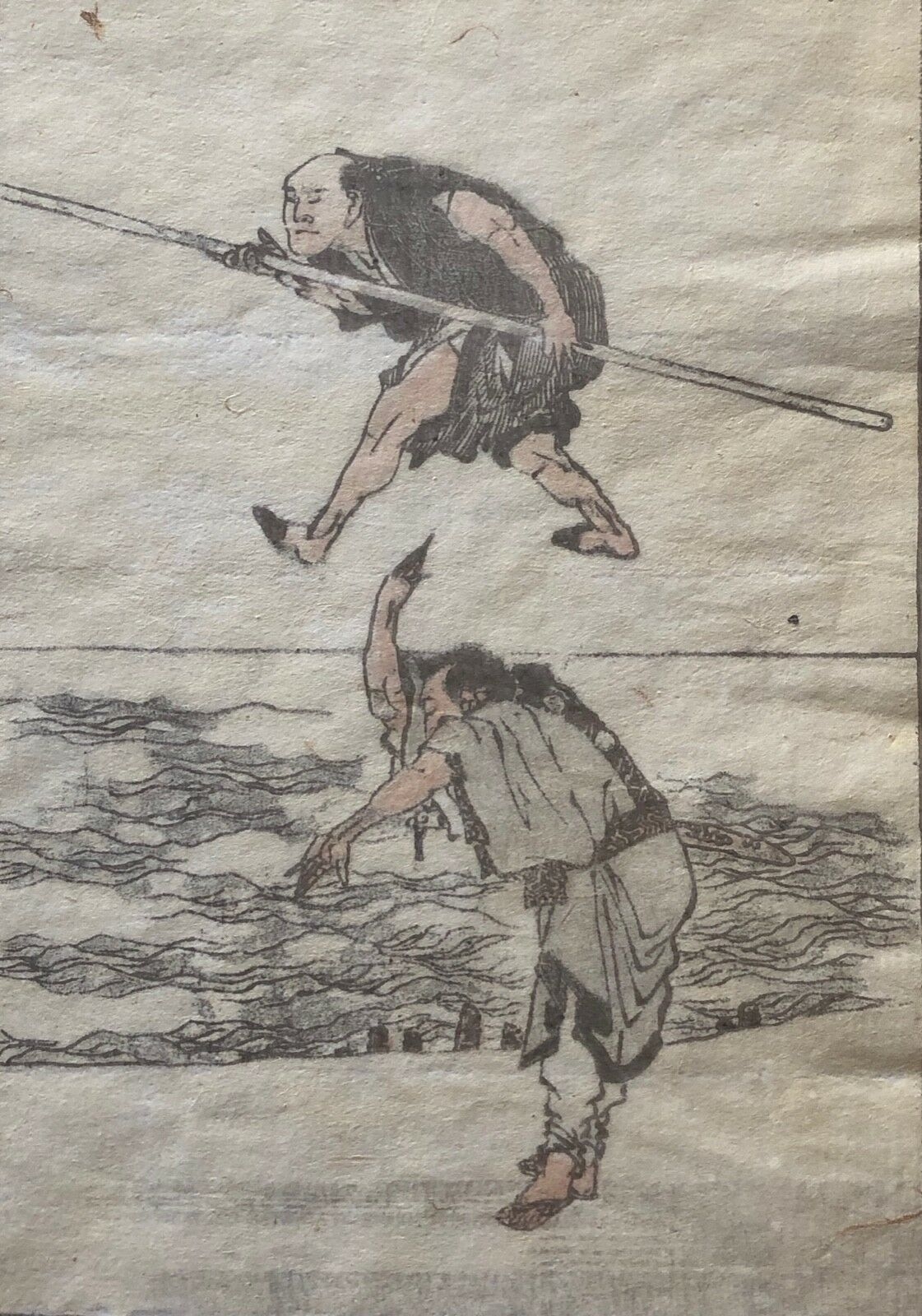 hokusai_1760-1849_japon_samourai_japan_asia_estampe_originale_1817_baton