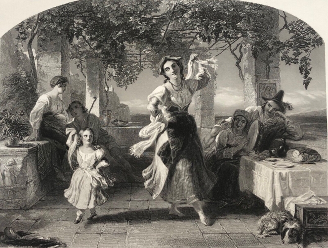 la_lecon_de_danse_1863_dapres_thomas_uwins_1782-1857_gravee_par_outrim