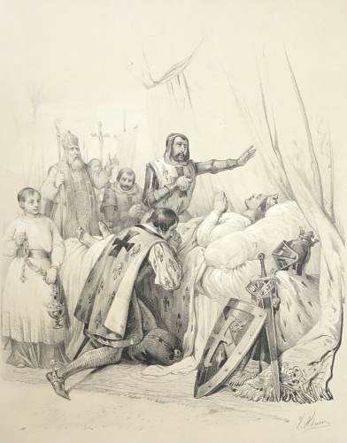 mort_de_saint_louis_devant_tunis_en_1270_tunisie_louis_ix_croisade_gravure_xixe