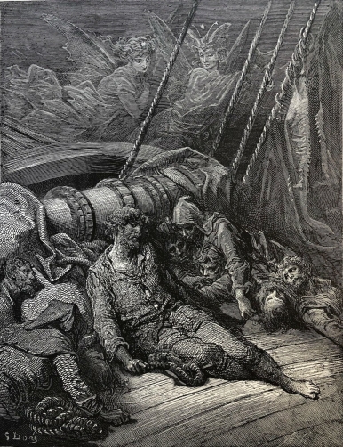 gustave_dore_1876_gustave_dore_antique_engraving_ancient_mariner_two_voices_in_the_air_maritime_print