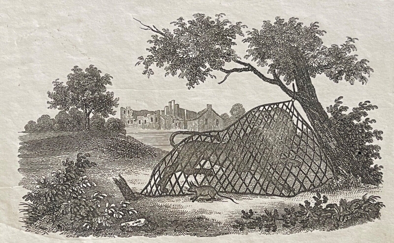 le_lion_et_le_rat_fable_la_fontaine_tirage_vers_1820