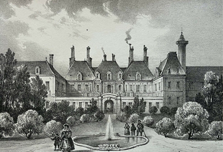 paris_hotel_de_soissons_debut_xix_lithographie_de_1839_france