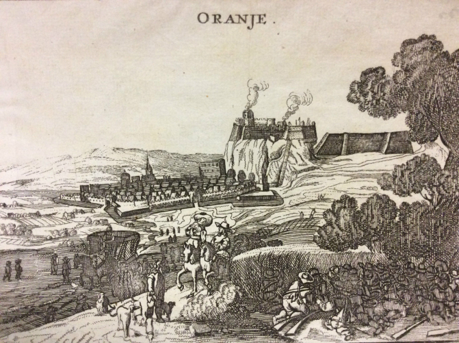 orange_vaucluse_gravure_du_xviie_oranje_provence_anonyme_principaute_dorange