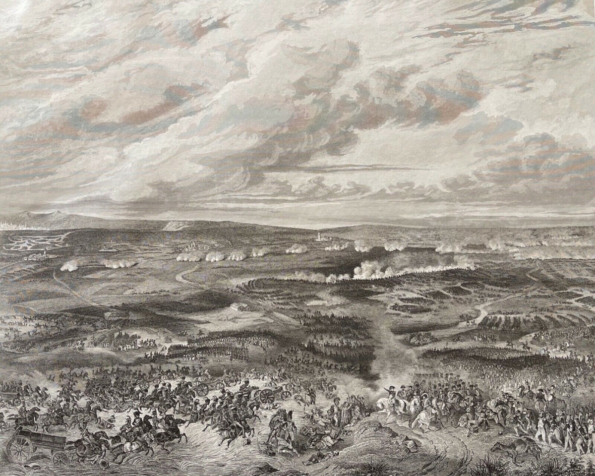 wagram_bataille_1809_napoleon_bonaparte_c_1840_empire_france_autriche