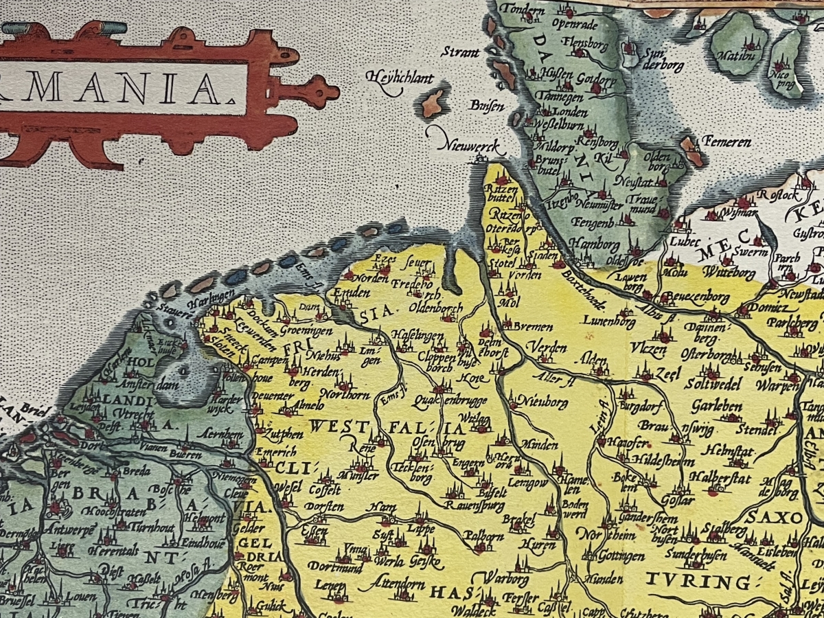 allemagne_germaine_carte_abraham_ortelius_1584_tirage_de_1969