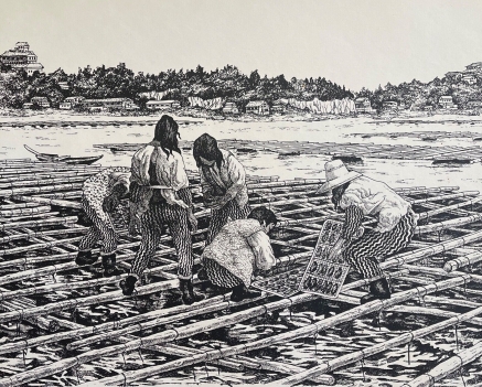 ostreiculture_au_vietnam_grande_gravure_xxe_anonyme_huitre