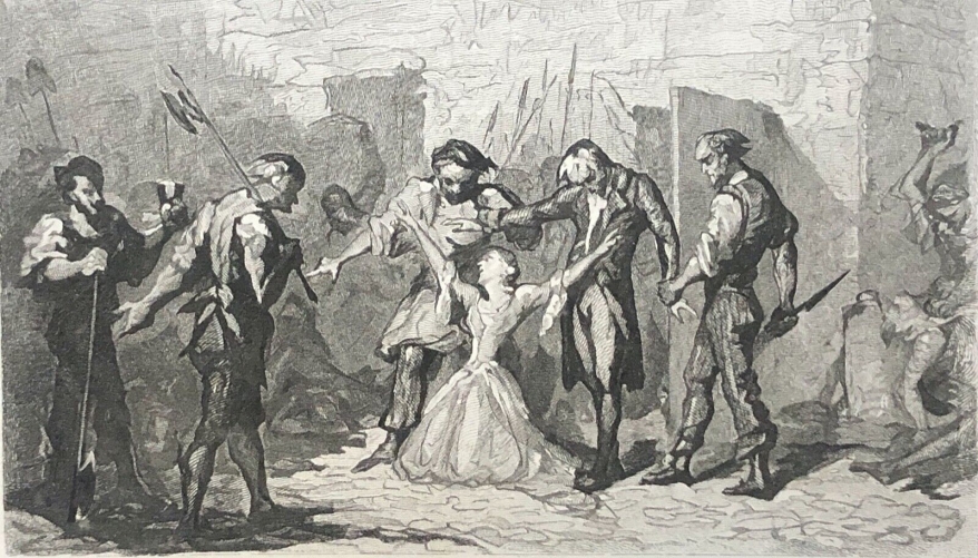 revolution_francaise_mademoiselle_de_sombreuil_sauve_son_pere_xixe_france