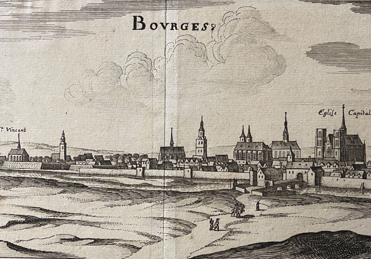 bourges_en_1657_dapres_jan_peeters_1624-1678_gravure_xviie_france