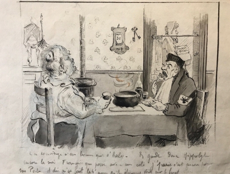 guerre_14_18_lavis_original_signe_martin_?_illustration_des_colis_de_guerres
