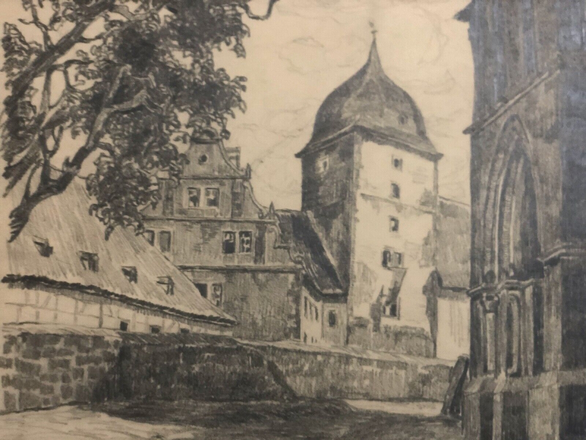 schutz_verbandsgemeinde_daun_grand_dessin_au_graphite_de_1916_allemagne