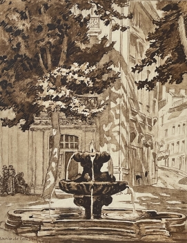 aix-en-provence_fontaine_des_trois_canons_vers_1942_france_provence