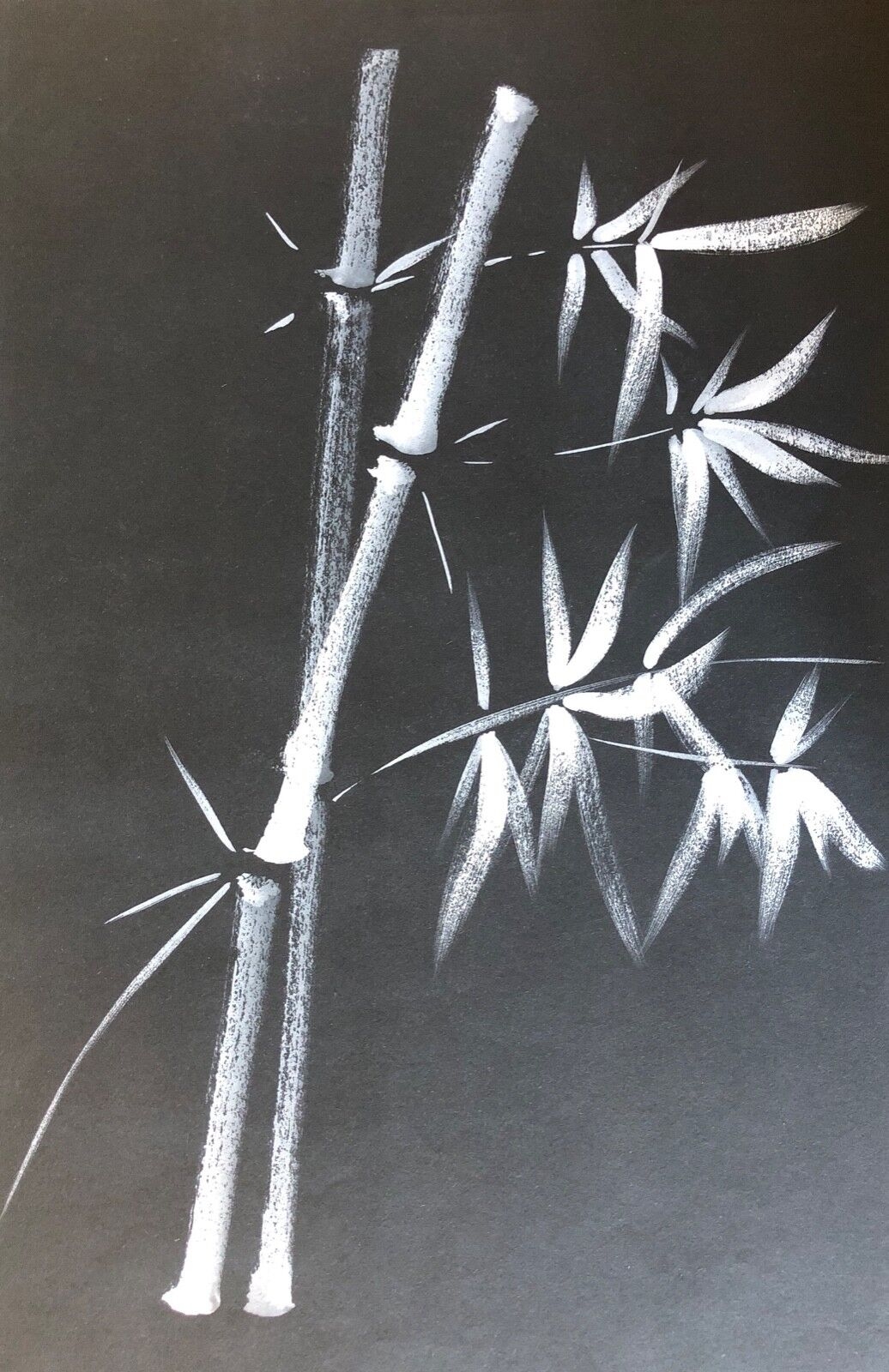 bambous_gouache_sur_papier_anonyme_vers_1970_bambou_50_cm_par_32,5_cm