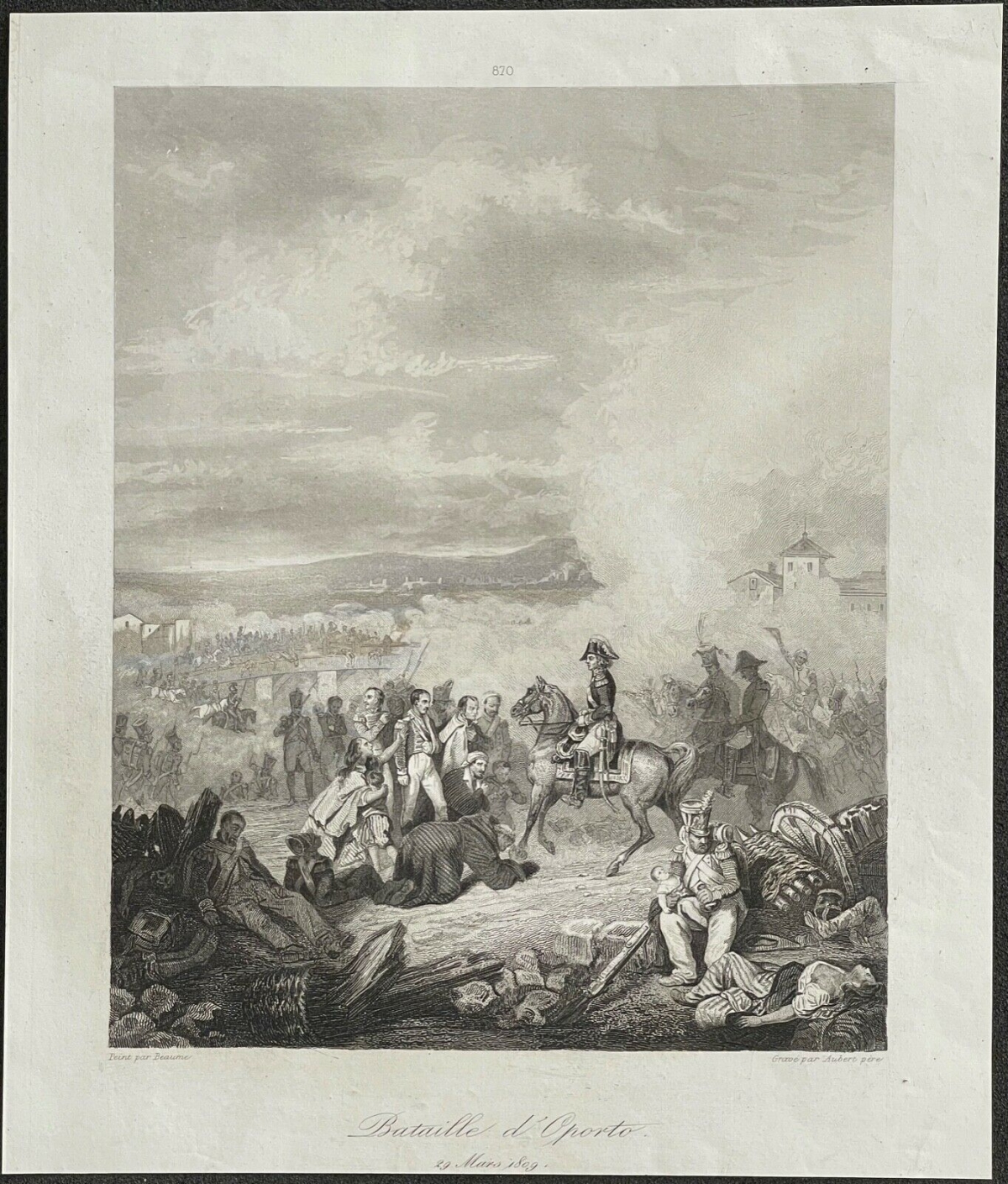 bataille_oporto_porto_douro_portugal_soult_napoleon_bonaparte_empire_france_1840