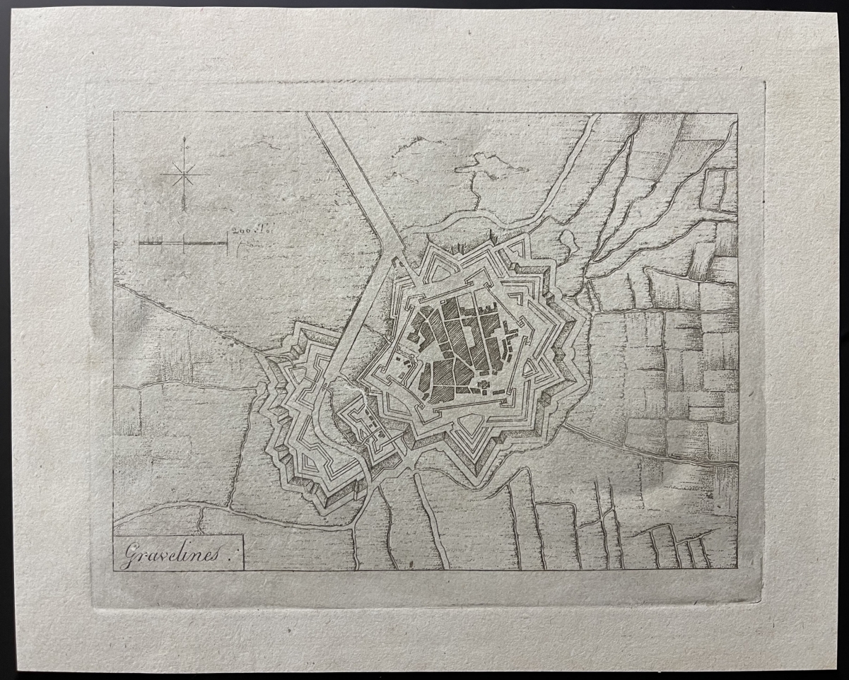 gravelines_plan_historique_de_la_citadelle_vers_1792_france_nord