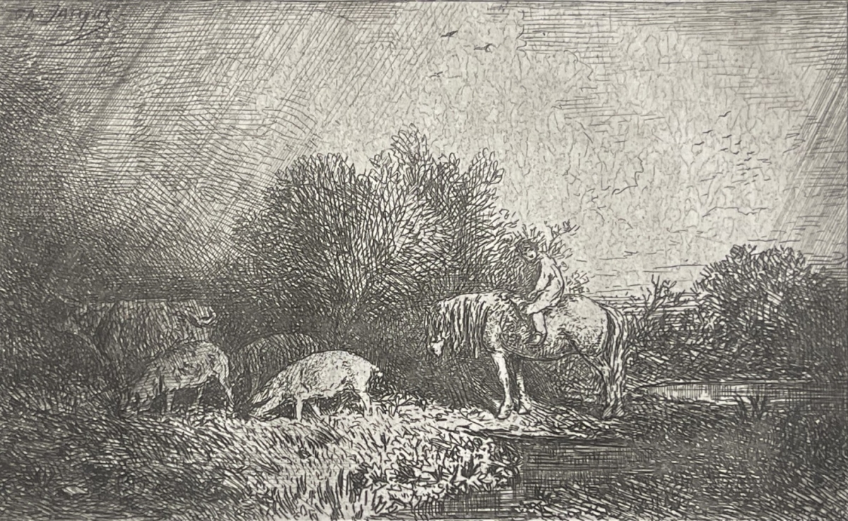 charles_emile_jacque_1813-1894_cheval_cochons_heliogravure_sur_japon_barbizon