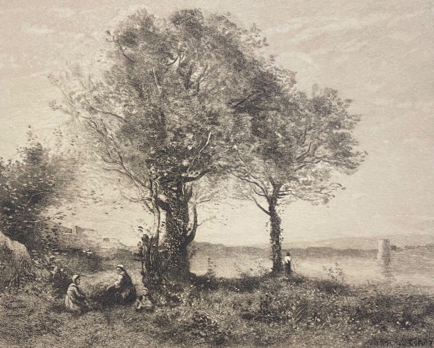 corot_souvenir_de_martigues_provence_graveur_jeannin_pointe_seche_1910_barbizon