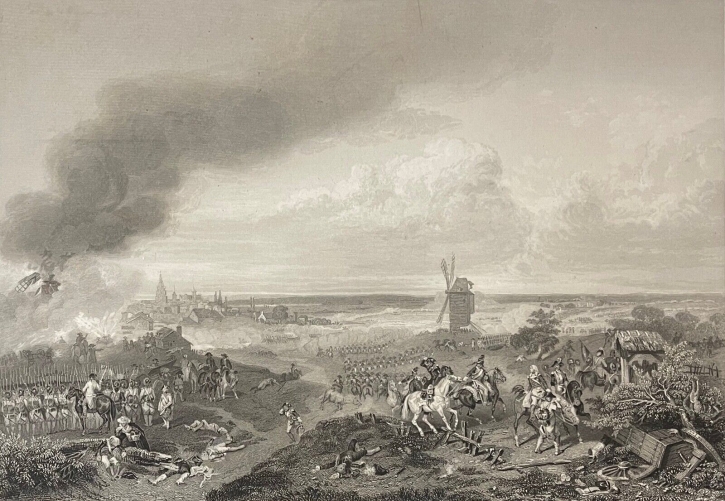 bataille_de_hondschoote_1793_revolution_france_general_houchard_gravure_1840