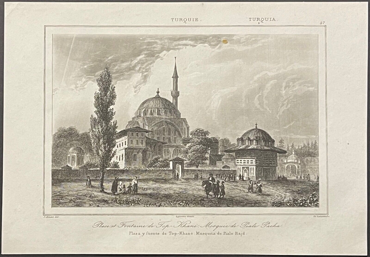 constantinople_istanbul_kılıc_ali_pasha_mosque_gravure_de_lalaise_1838_turquie