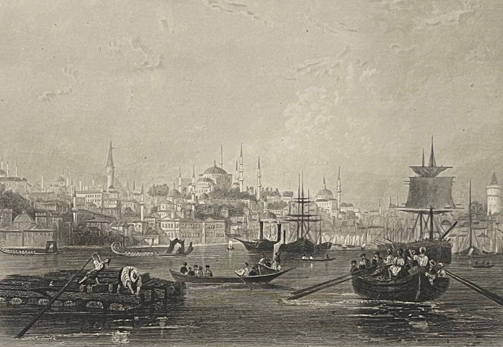 istanbul_turquie_vue_du_bosphore_constantinople_gravure_de_1840_turkiye