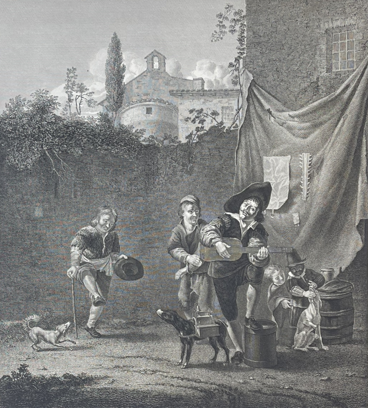 karel_dujardin_1626-1678_charlatans_et_animaux_savants_tirage_vers_1850_guitare