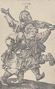 albrecht_dürer_couple_de_paysans_dansant_1514_heliogravure_1910