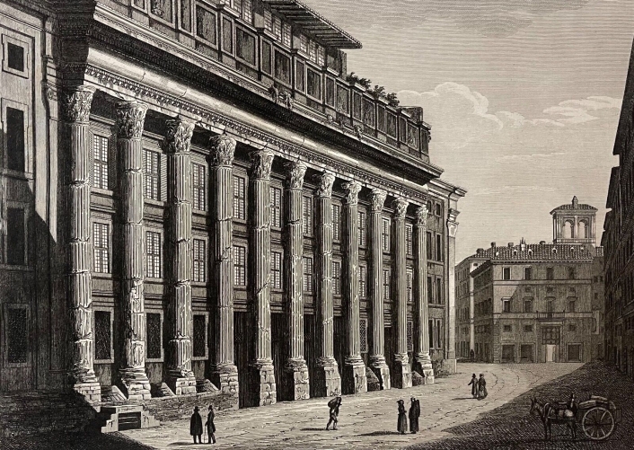 rome_temple_marc_aurele_antonin_1828_par_pietro_parboni__italie