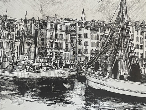 marseille_vieux_port_vers_1966_gravure_xxe_provence_france