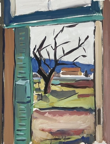 henri_samat_1924-2007_peintre_du_peano_ecole_provence_1983_fenetre_sur_paysage