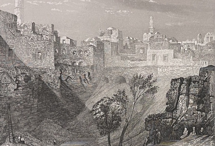 israel_jerusalem_bassin_de_bethesda_gravure_de_aubert_1837_palestine