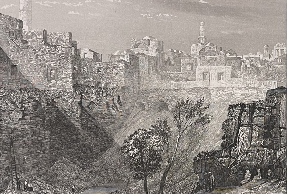 israel_jerusalem_bassin_de_bethesda_gravure_de_aubert_1837_palestine