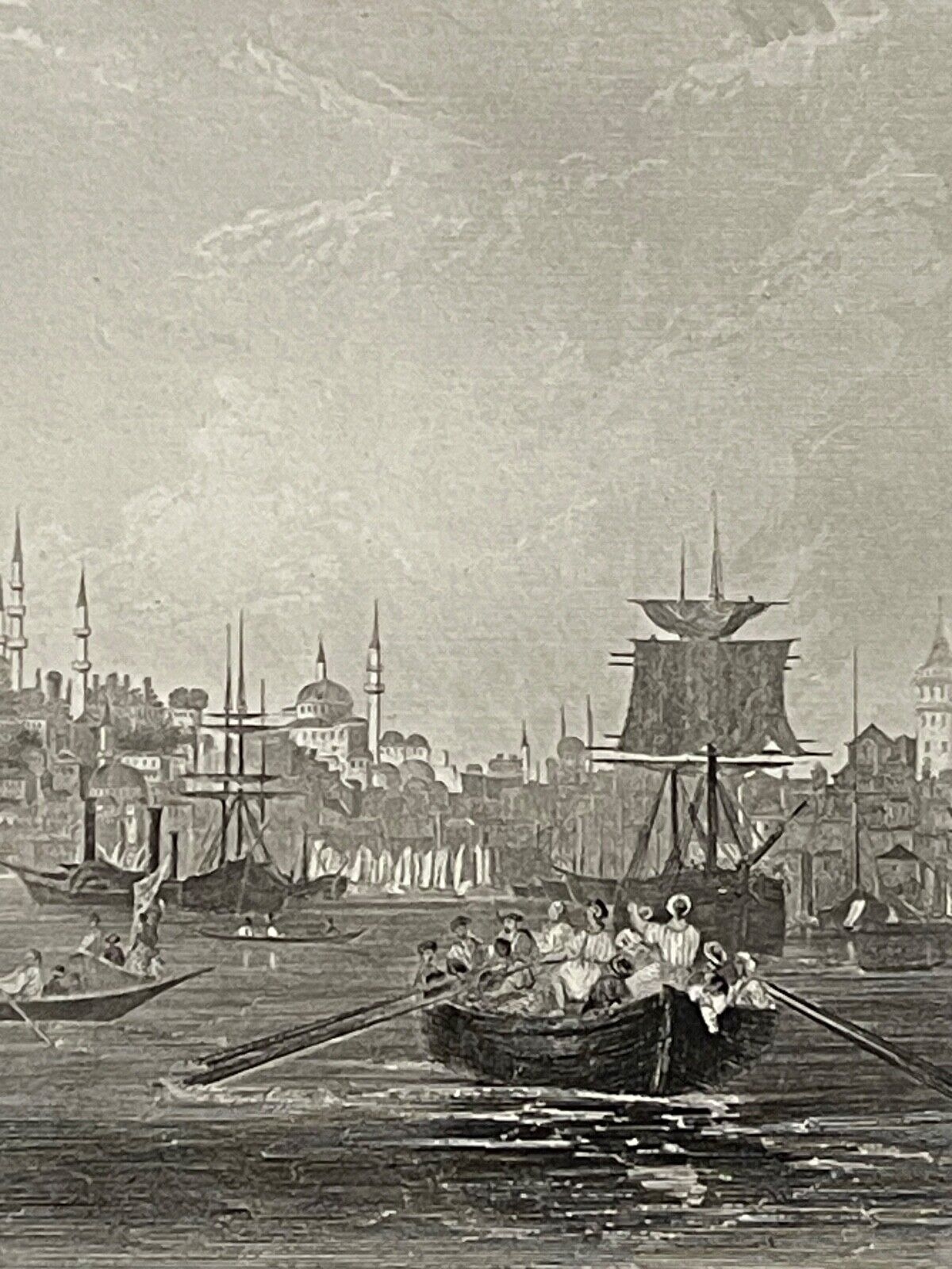 istanbul_turquie_vue_du_bosphore_constantinople_gravure_de_1840_türkiye