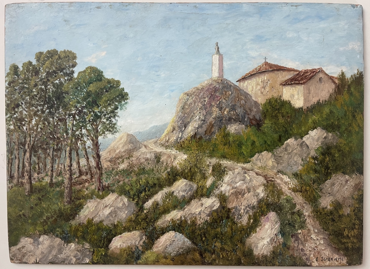 le_val_notre-dame_de_paracol_var_provence_acrylique_sur_bois_fin_xxe_france