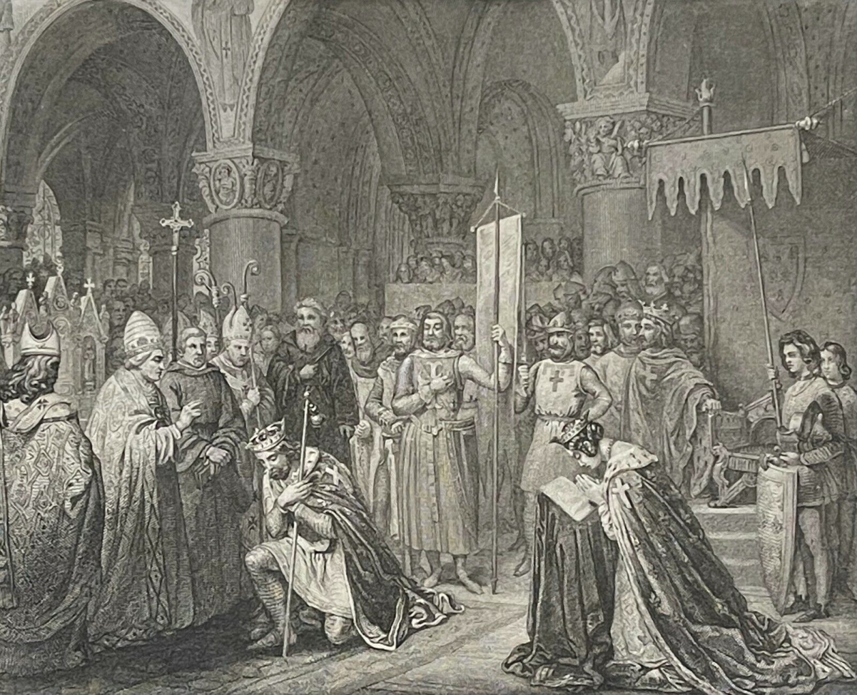 roi_louis_vii_oriflamme_abbaye_saint_denis_france_1147_c_1840