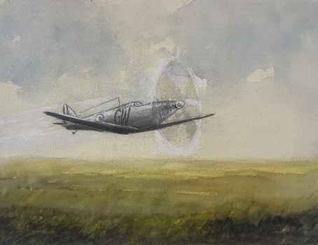 avion_de_chasse_france_dewoitine_d_520_aquarelle_vers_1940_guerre