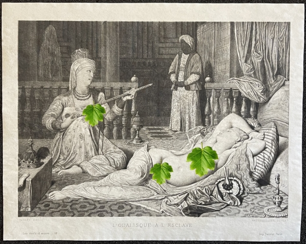 ngres_1780-1867_odalisque_avec_esclave_grave_par_haussoullier_tirage_vers_1870