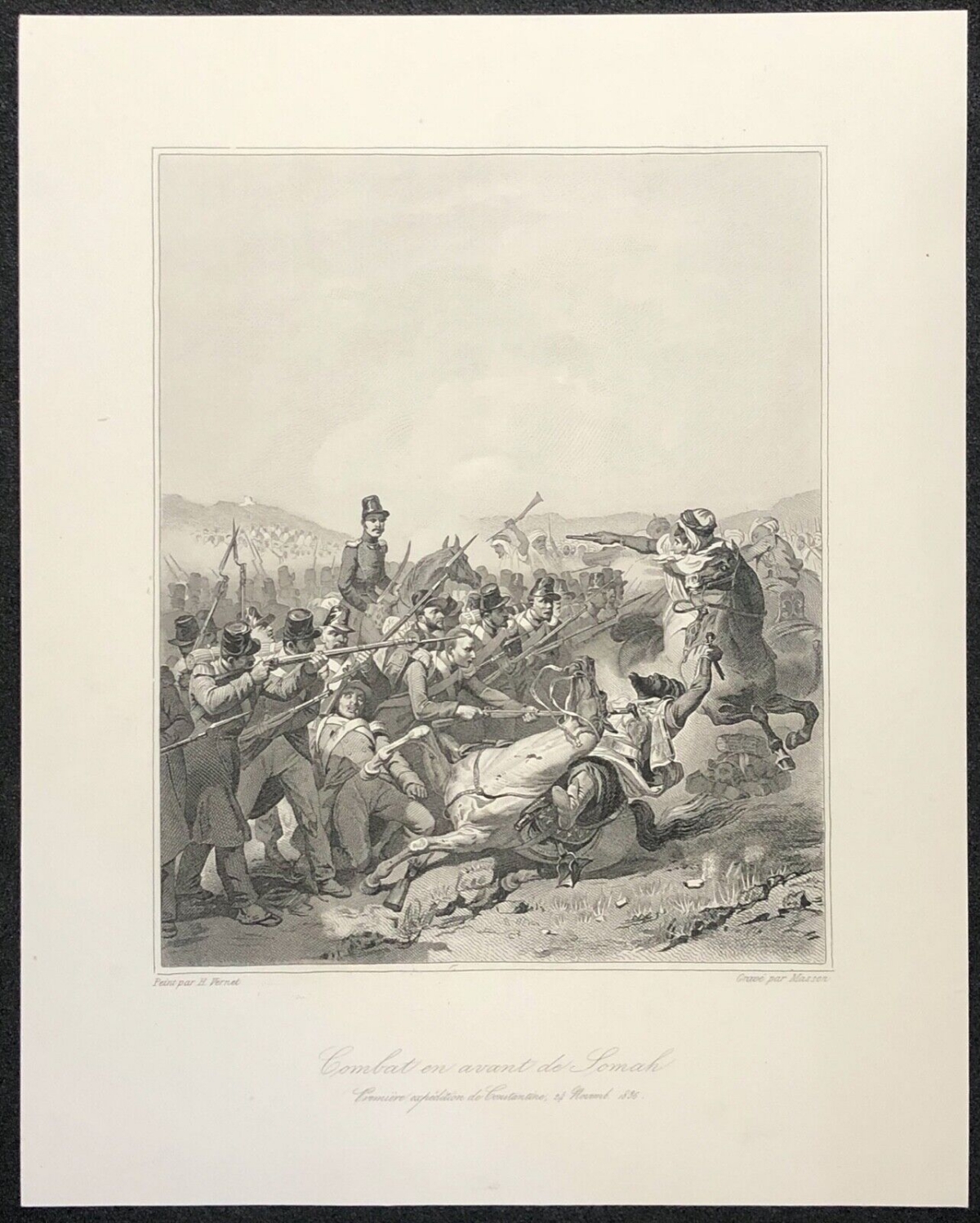 algerie_combat_en_avant_de_somah_en_1836_estampe_vers_1840_france