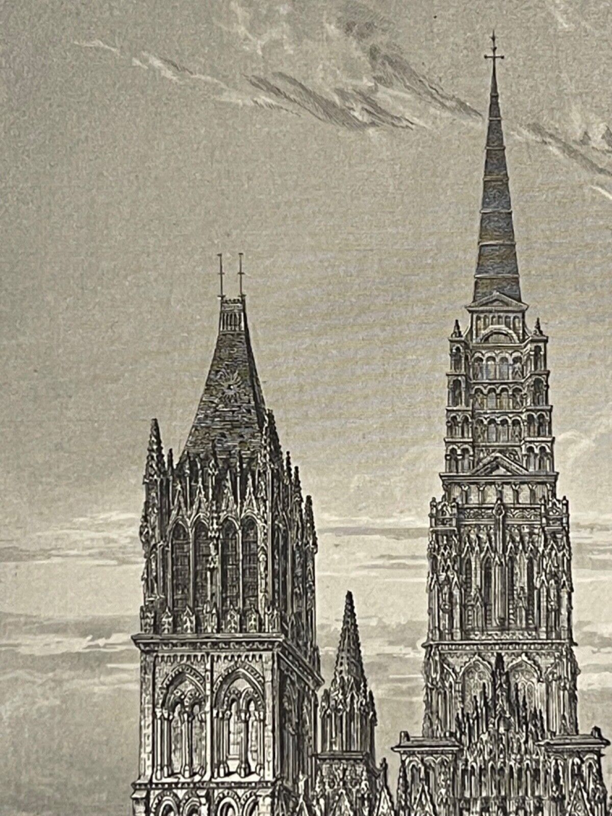 rouen_la_cathedrale_normandie_seine-maritime_gravure_par_rouargue_1838_france
