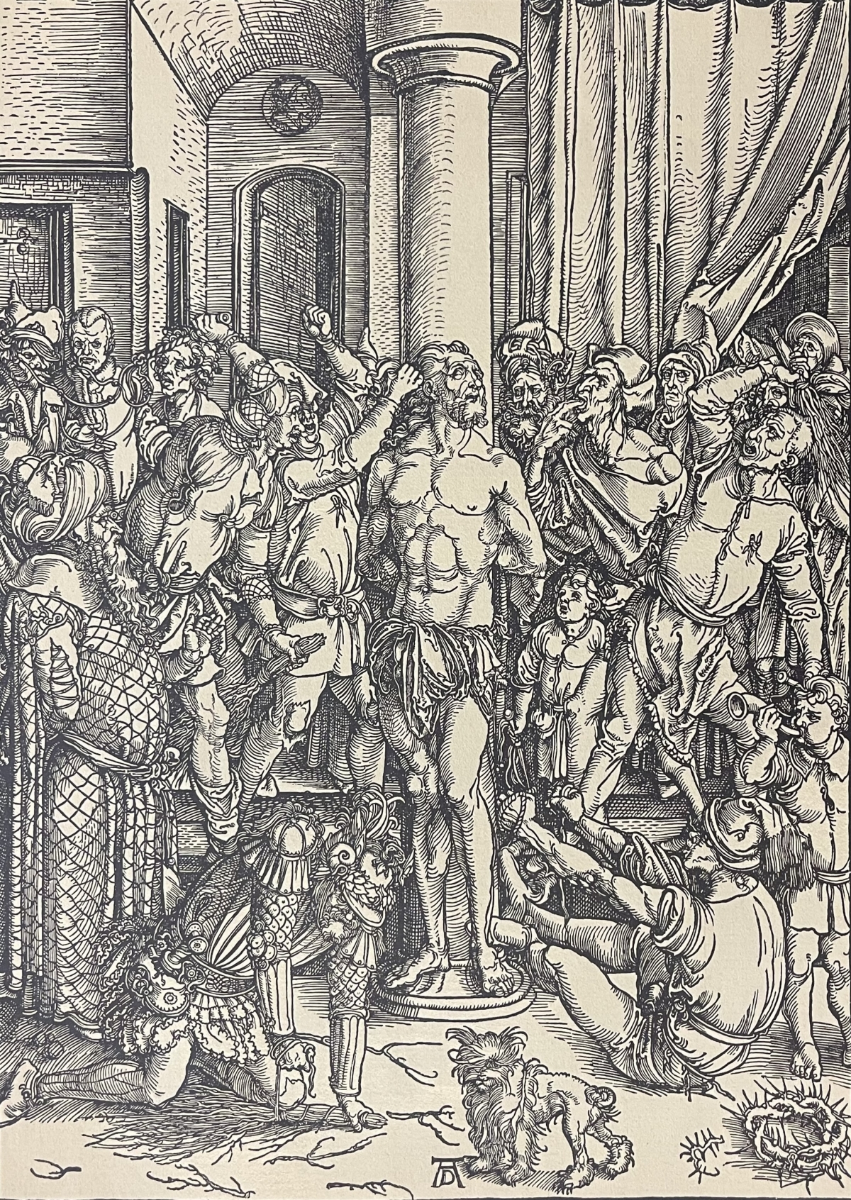 albrecht_durer_1471-15_la_flagellation_du_christ_grande_passion_bois_grave_1900