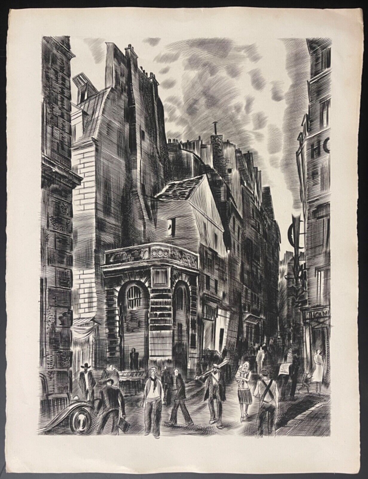 paris_par_albert_decaris_1901-1988_gravure_au_burin_1949_france