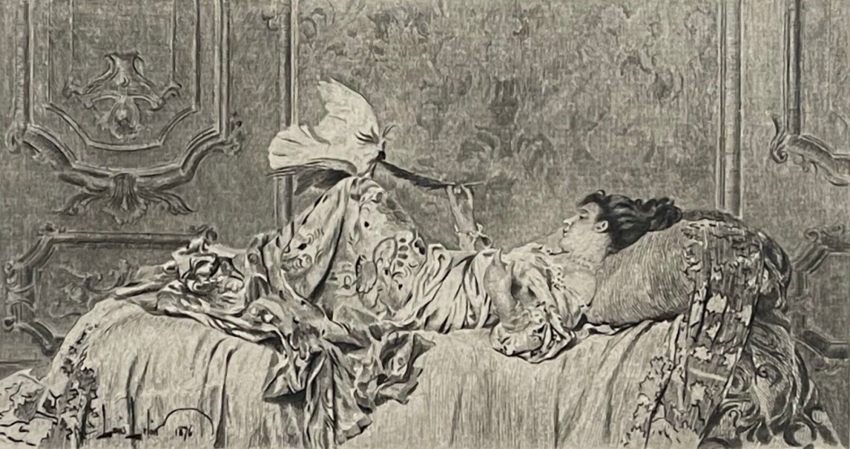 la_dame_au_perroquet_1876_dapres_alexandre-louis_leloir_graveur_salomon_xixe