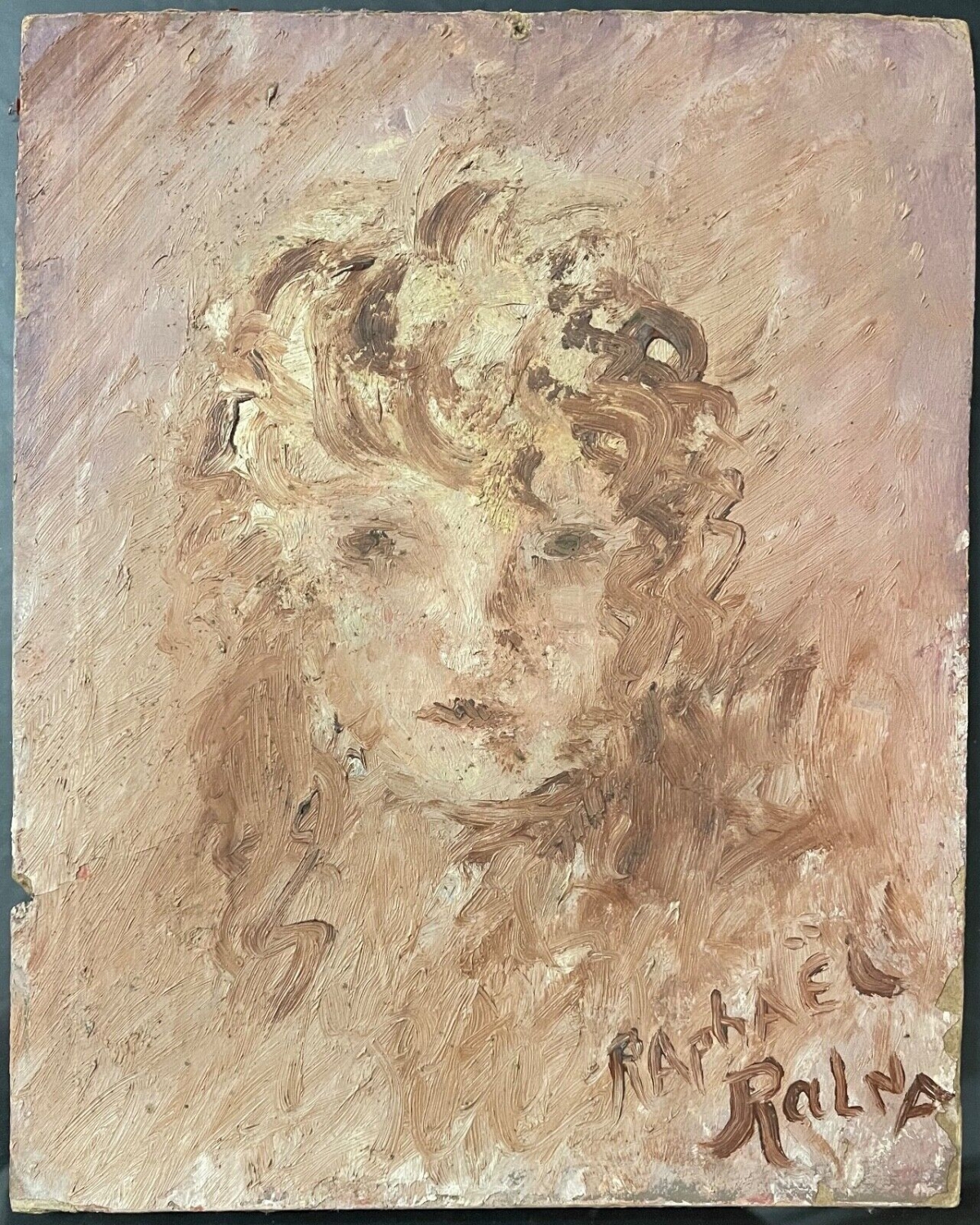 portrait_de_femme_raphael_arnal_1906-1963_acrylique_c_1935_expressionniste