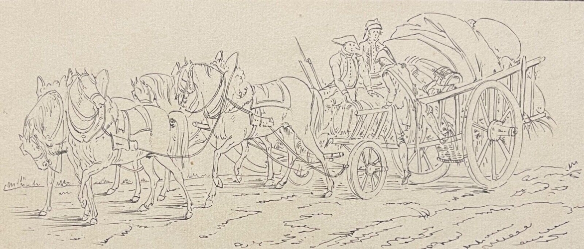 ravitaillement_des_troupes_napoleon_encre_signee_charles_antony_hottot_c_1885