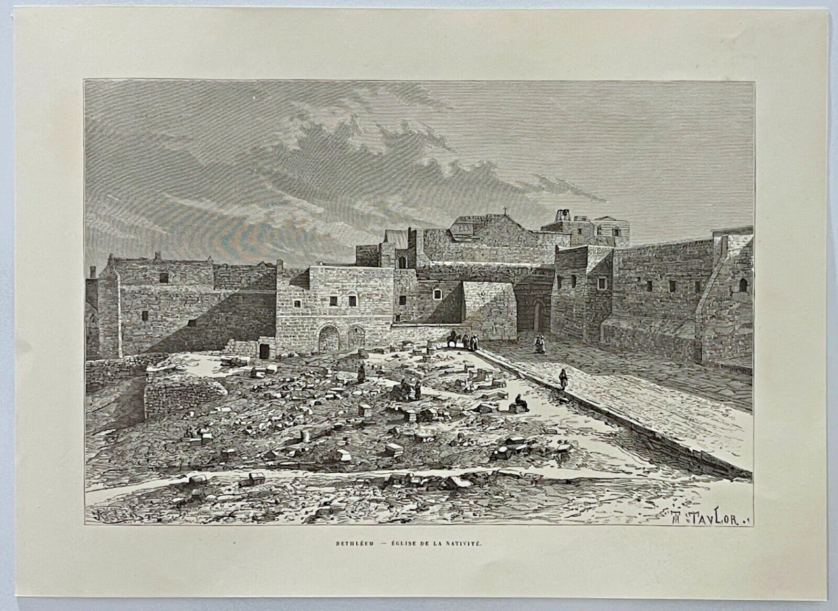 bethleem_basilique_de_la_nativite_xylographie_vers_1880_palestine_cisjordanie