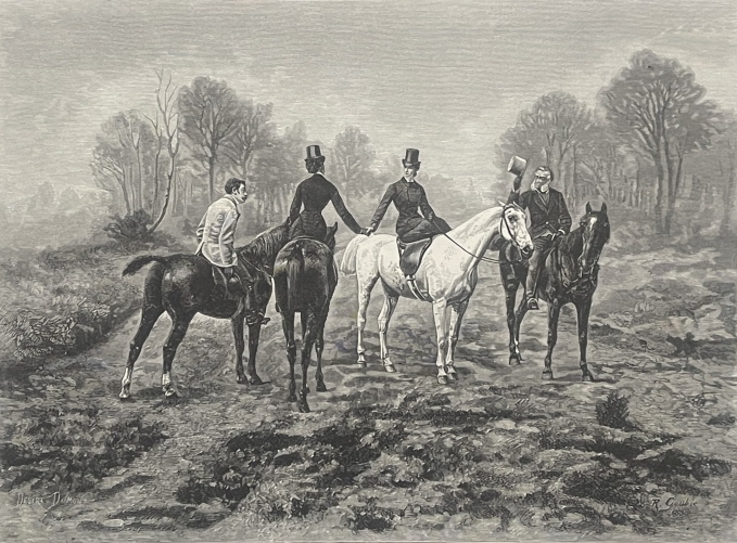 jean-richard_goubie_1842_-1889_une_rencontre_le_matin_1880_cheval_equitation