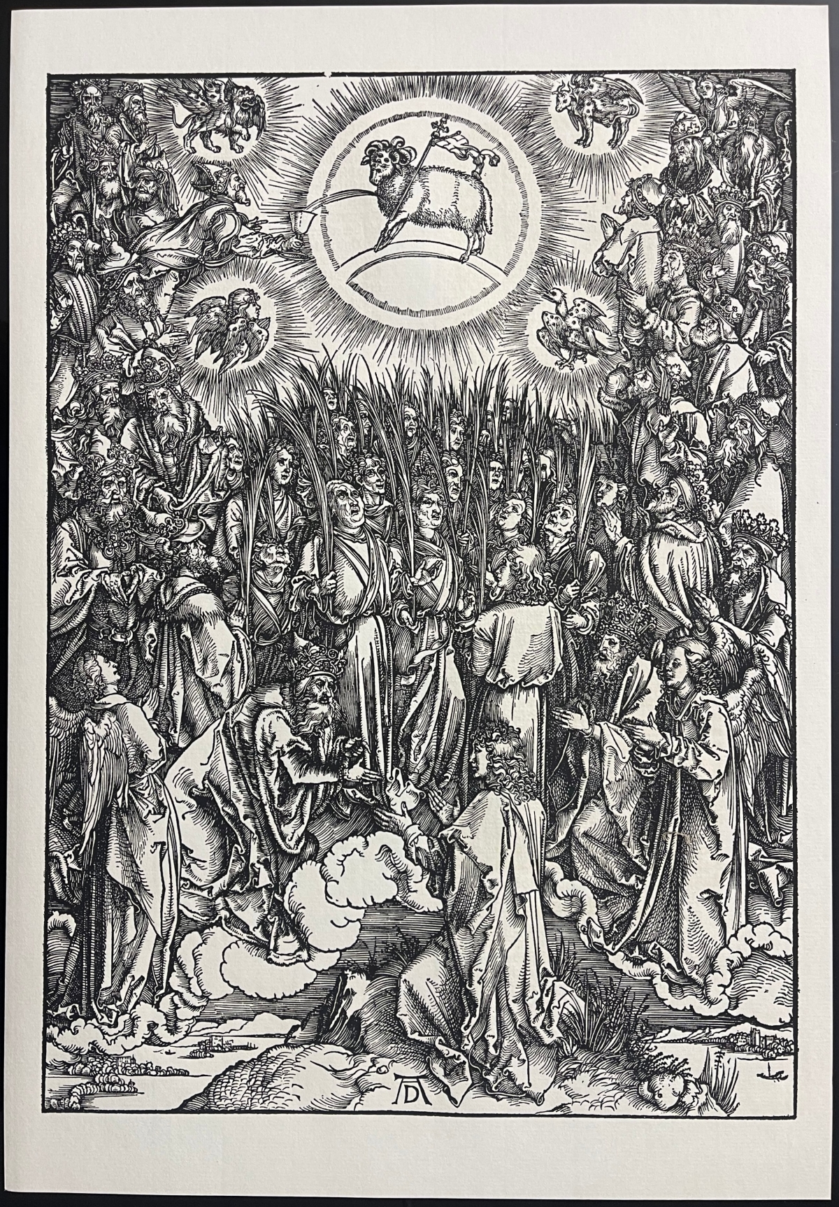 albrecht_dürer_ladoration_de_lagneau_apocalypse_1498_gravure_fac-simile_1900