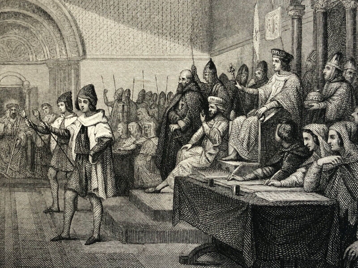 godefroy_de_bouillon_assise_de_jerusalem_gravure_vers_1840_france_croisade